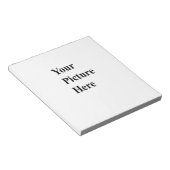 Upload uw eigen Afbeelding hier Notitieblok (Schuin)