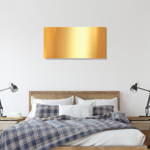 Upload Uw Eigen Foto naar Blank Gouden Achtergrond Canvas Afdruk