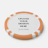 Upload uw eigen Mok met ontwerpdetails Poker Chips (Enkel)
