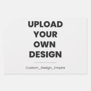 Upload Uw Eigen Ontwerp Hier Aangepaste Sjabloon Inpakpapier Vel