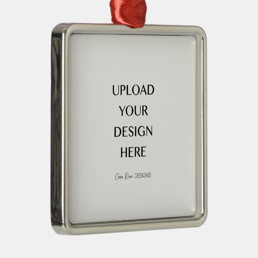 Upload uw eigen ontwerp metalen ornament (Rechts)