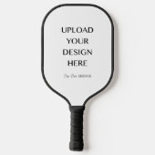 Upload uw eigen ontwerp pickleball paddle (Achterkant)