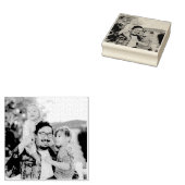 Upload uw familie Afbeelding Rubberstempel (Gestempeld)