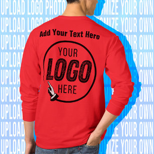 Upload uw favoriete Foto Logo Afbeelding Tekst Aan T-shirt