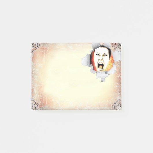 Upload uw foto, aanpasbaar post-it® notes (Voorkant)