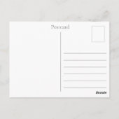 Upload uw foto-briefkaart briefkaart (Achterkant)