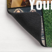 Upload uw foto en tekst muismat (Hoek)