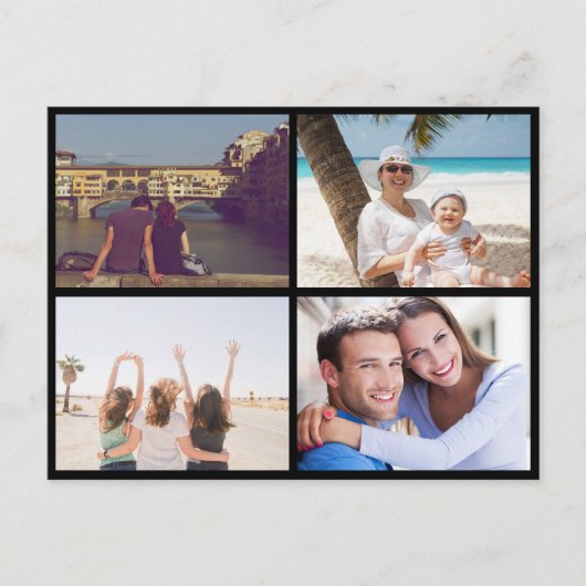 Upload uw foto feestdagenkaart (Voorkant)