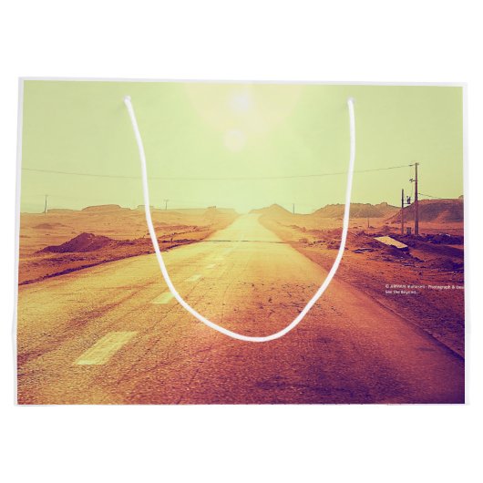 Upload uw foto groot cadeauzakje (Achterkant)