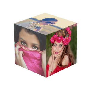 Upload uw foto kubus