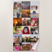 Upload uw foto strandlaken (Voorkant)