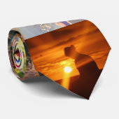 Upload uw foto stropdas (Opgerold)