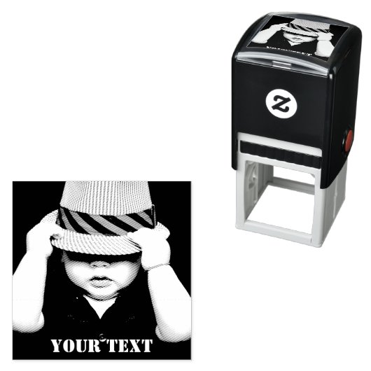 Upload uw foto  zelfinktende stempel (In situ)