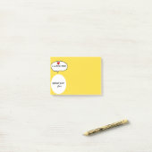 Upload uw gezicht post-it® notes (Op bureau)