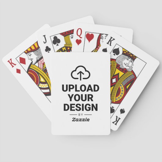 Upload Uw Kunstwerk Pokerkaarten (Achterkant)
