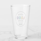 Upload uw logo glas (Achterkant)