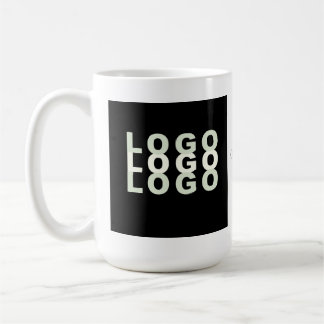 Upload uw Logo of Foto met optionele tekstkoffie Koffiemok