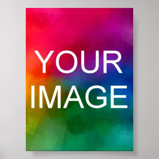 Upload uw vakantie bruiloft Jubileum foto Poster (Voorkant)