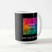 Upload voeg de Tekst Trendy van de Logo van het Be Koffiemok (Voorkant rechts)