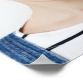 Upload Your Funny Face Photo Selfie  Poster (Hoek)