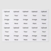 Upload Your Image Template Decoupage Tissuepapier (Voorkant)