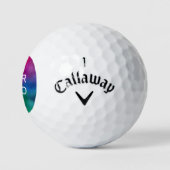 Upload Your Logo Callaway Golf Warbird Distance Golfballen (Logo)