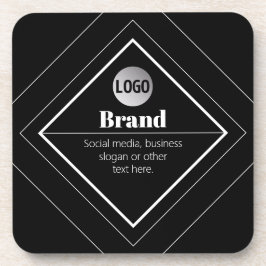 Upload Your Logo & Customizable Text Design Bier Onderzetter