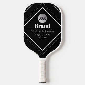 Upload Your Logo & Customizable Text Design Pickleball Paddle