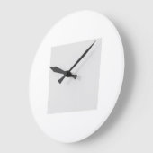 Upload Your Own Design Custom Clock Grote Klok (Hoek)