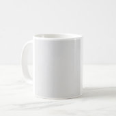 Upload Your Own Design Custom White Coffee Mug Koffiemok (Voorkant links)