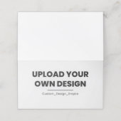 Upload Your Own Design Here | Custom Template (Buitenkant ongevouwen)