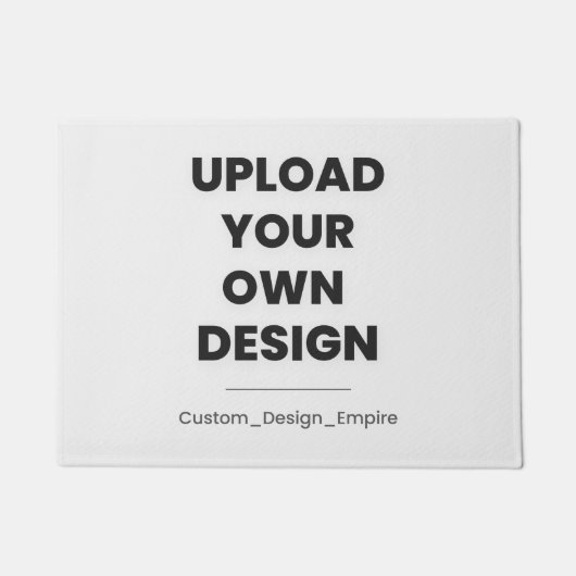 Upload Your Own Design Here | Custom Template Deurmat (Voorkant)