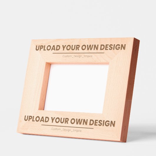 Upload Your Own Design Here | Custom Template Gegraveerde Lijstjes (Links)