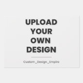 Upload Your Own Design Here | Custom Template Inpakpapier Vel (Voorkant)