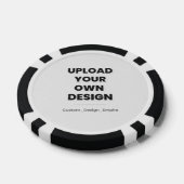 Upload Your Own Design Here | Custom Template Poker Chips (Enkel)