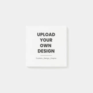 Upload Your Own Design Here | Custom Template Post-it® Notes