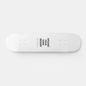Upload Your Own Design Here | Custom Template Skateboard (Horizontaal)