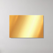 Upload Your Photo on Elegant Gold Blank Background Canvas Afdruk (Voorkant)