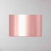 Upload Your Photo to Luxury Rose Gold Background Canvas Afdruk (Voorkant)