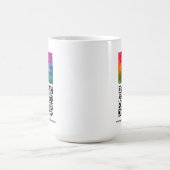 Upload Zakelijk Logo Aangepaste QR-code Sjabloon Magische Mok (Midden)