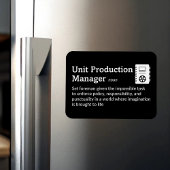 UPM Definitie - Filmbemanning 3"x 4"Flex Magneet