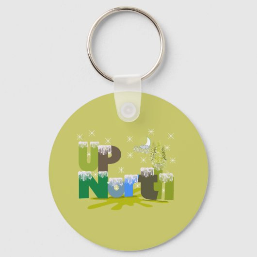 UpNorth Gifts en Apparel Sleutelhanger (Voorkant)