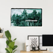 UpNorthNess Poster (Thuiskantoor)