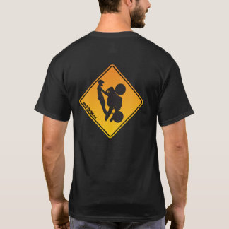 UpOnOne.com Attentie-Logo T-shirt