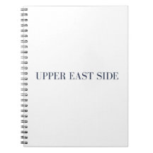 Upper East Side Spiraal Notitieboek Journaal