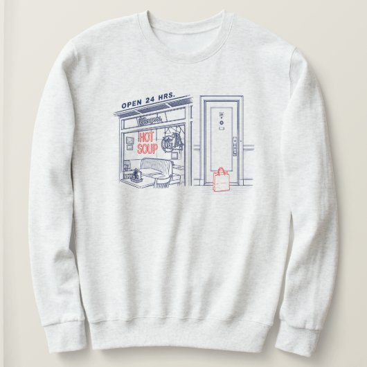 Upper East Side T-shirt (Design voorkant)