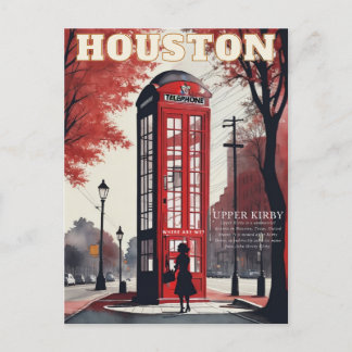 Upper Kirby, Houston, Texas Briefkaart