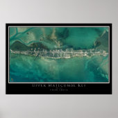 Upper Matecumbe Key Poster Satellite (Voorkant)