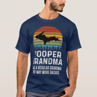 Upper Peninsula Michigan Gifts Yooper Grandma T-shirt