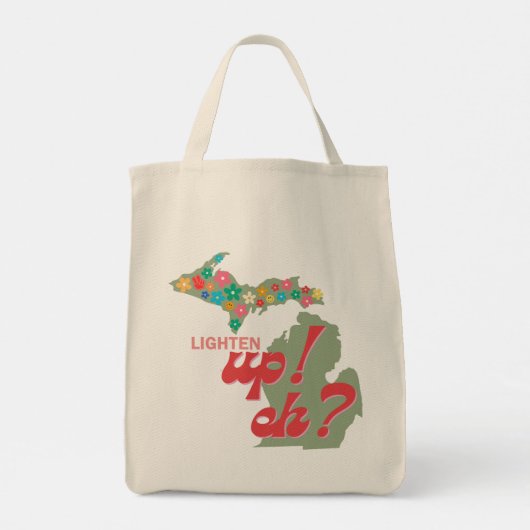 Upper Peninsula Michigan "Lighten up" tas (Achterkant)